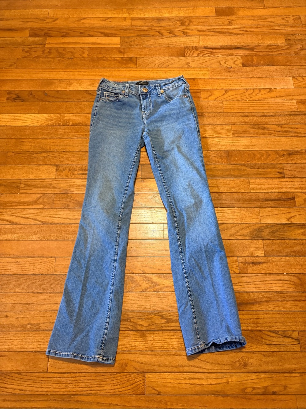True Religion Light Blue Bootcut Jeans